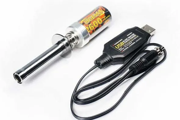 ACCENDICANDELA NiMh 2600MAH CON CARICATORE USB