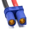 ADATTATORE XT90/ EC5 M 10cm