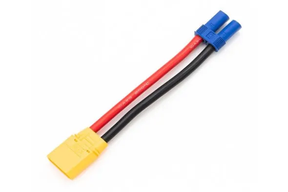 ADATTATORE XT90/ EC5 M 10cm