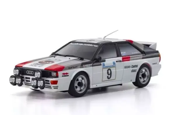 AUTOSCALE MINI-Z AUDI QUATTRO G4 ACROPOLIS 1982 NO.9 - 98MM (LL) (MA-020-N)
