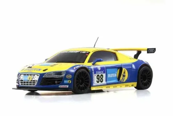 AUTOSCALE MINI-Z AUDI R8 LMS NBG2010 NO.98 BILSTEIN - 98MM (LL) (MR-04W-MM)