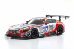 AUTOSCALE MINI-Z MERCEDES AMG GT3 NO.47 98MM - (LL) (MR-04W-MM)