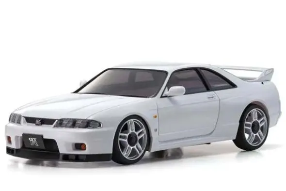 AUTOSCALE MINI-Z SKYLINE GT-R R33 V-SPEC BIANCO - 94MM (L) (MA-020-N)