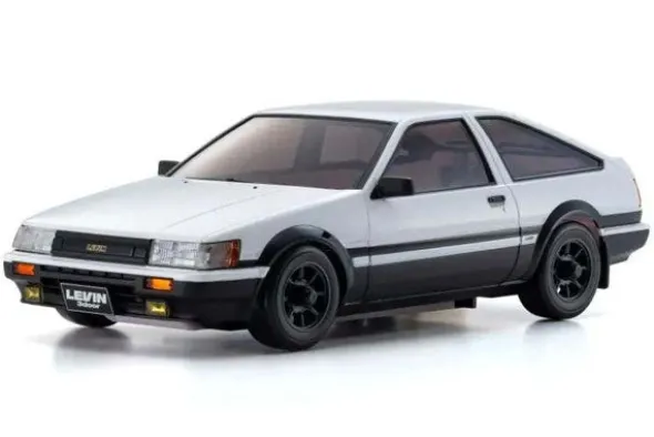 AUTOSCALE MINI-Z TOYOTA COROLLA LEVIN AE86 BIANCO/NERA - 94MM (L) (MA-020-N)