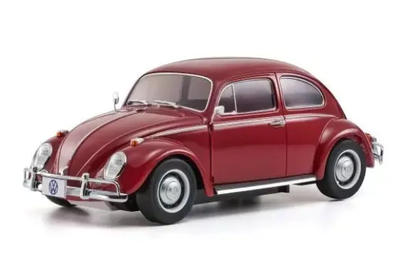 AUTOSCALE MINI-Z VOLKSWAGEN BEETLE 1300 1966 - RUBY RED - 94MM (L) (MR-04N-MM2)