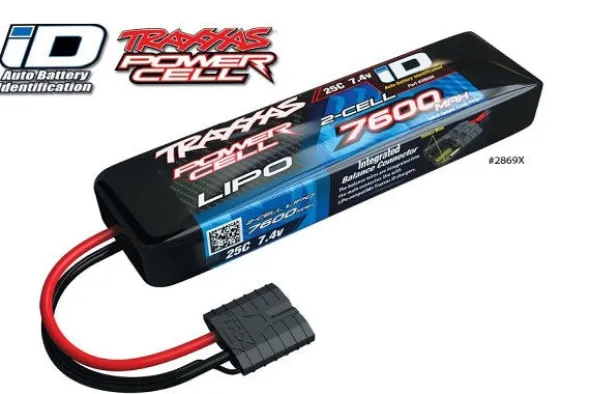 BATTERIA LIPO 2S 7600 MAH 25C ID - 2869X