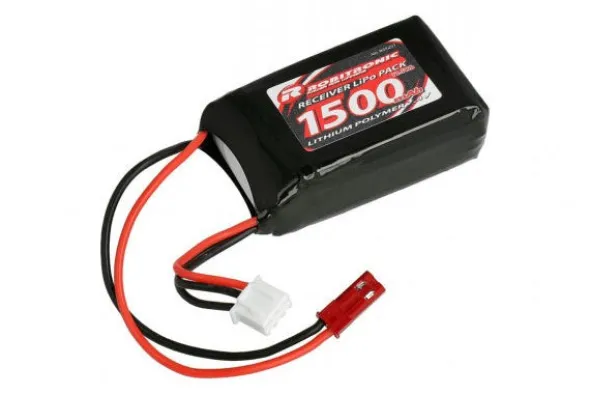 BATTERIA PICCOLA LIPO 2S 7,4V 1500MAH - RX