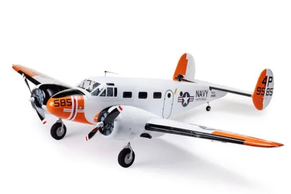 BEECHCRAFT D18/RC45J - 1500mm BNF BASIC STABILIZZATO