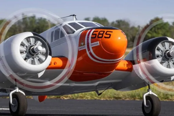 BEECHCRAFT D18/RC45J - 1500mm PNP