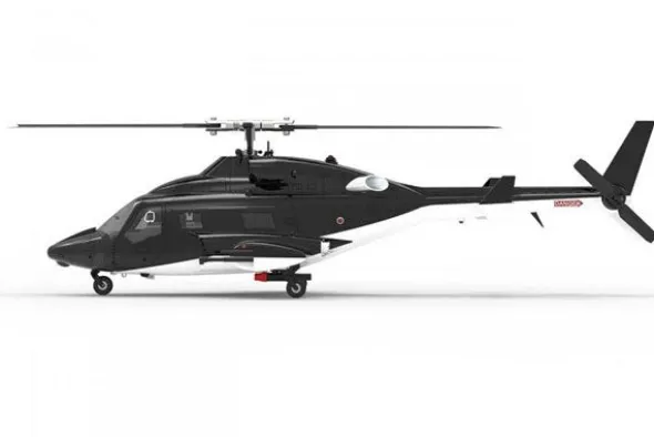 BELL 222 GPS - RTF - AIRWOLF