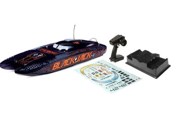 BLACKJACK 42" - RTR CATAMARANO - NERO
