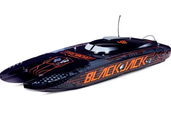 BLACKJACK 42" - RTR CATAMARANO - NERO
