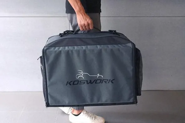 BORSA COMPACT 3 CASSETTI - 560 x 340 x 360 mm - 1:10 RC