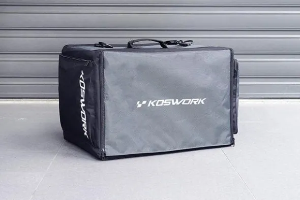 BORSA RC COMPACT BUGGY/AUTO DA STRADA 1:8 IN PP A 3 CASSETTI - 560 X 375 X 380MM