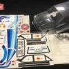 CARROZZERIA 131 ABARTH TRASPARENTE CON DECALS WRC - RALLY LEGENDS