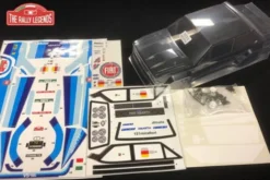 CARROZZERIA 131 ABARTH TRASPARENTE CON DECALS WRC - RALLY LEGENDS