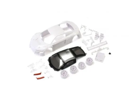 CARROZZERIA AUDI R8 LMS 2015 NON VERNICIATA 98MM (LL) (MR-04W-MM) - MZN189