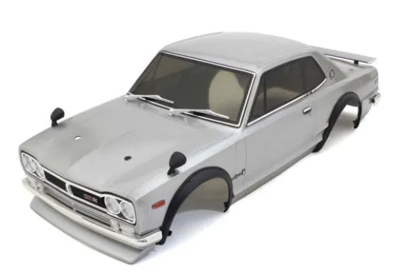 CARROZZERIA FAZER FZ02S SKYLINE 2000 GT-R KPGC10 1:10 SILVER - FAB606SL