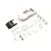 CARROZZERIA NISSAN GT-R GT500 2008 MINI-Z + CERCHI 2WD NON VERNICIATA 94MM (L) (MR-03N-RM) - MZN219