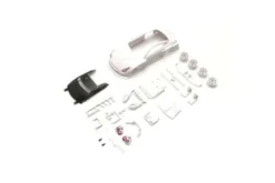 CARROZZERIA NISSAN GT-R GT500 2008 MINI-Z + CERCHI 2WD NON VERNICIATA 94MM (L) (MR-03N-RM) - MZN219