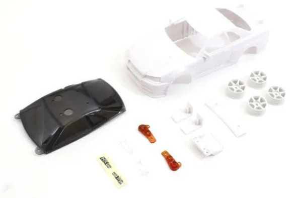 CARROZZERIA NISSAN SKYLINE GT-R R34 NON VERNICIATA 94MM (L) (MR-03N-RM) - MZN206