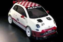 CARROZZERIA TRASPARENTE 500 ABARTH ASSETTO CORSE + ACCESSORI E GOMME