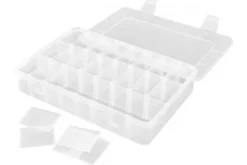 CASSETTA MINUTERIA 24 SCOMPARTI VARIABILI - 202 x 137 x 40 mm