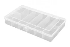 CASSETTA MINUTERIA 8 SCOMPARTI FISSI - 208 x 119 x 33 mm