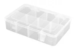 CASSETTA MINUTERIA 8 SCOMPARTI VARIABILI - 187 x 126 x 43 mm