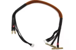 CAVO DI CARICA/BILANCIAMENTO BATTERIE 2S PLUG DORATO 4/5MM - 40CM
