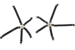 CINTURA DI SICUREZZA 1:10 - NERO - 2 PEZZI