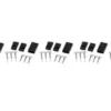 CONNETTORE JR/HITEC MASCHIO/FEMMINA - 5 PEZZI