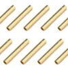 CONNETTORE PLACCATO ORO PK 2MM FEMMINA - 10 PEZZI