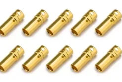 CONNETTORE PLACCATO ORO PK 3,5MM FEMMINA - 10 PEZZI