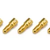 CONNETTORE PLACCATO ORO PK 3,5MM MASCHIO - 5 PEZZI