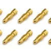 CONNETTORE PLACCATO ORO PK 3MM MASCHIO - 10 PEZZI