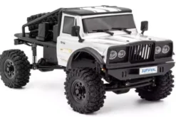 CRX18 FLAT CAGE 4WD - RTR CRAWLER 1:18 - ARGENTO