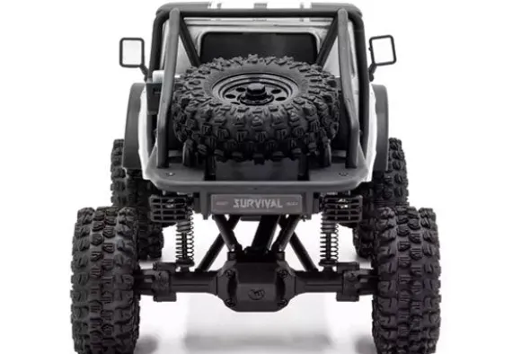 CRX18 FLAT CAGE 4WD - RTR CRAWLER 1:18 - ARGENTO