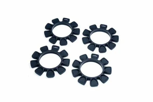 ELASTICI UFO PER INCOLLAGGIO PNEUMATICI 1:8 BUGGY - NERI - KOS14605BK