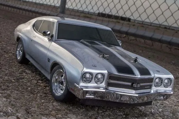 FAZER MK2 L - CHEVY CHEVELLE SS454 1970 - RTR ON-ROAD 1:10 - ARGENTO