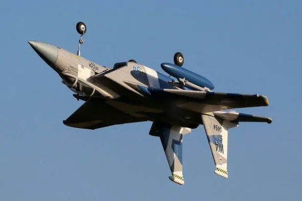 F15 EAGLE JET EDF 64mm - 715mm BNF STABILIZZATO
