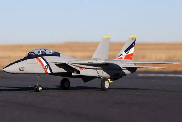 F14 TOMCAT TWIN - 762mm BNF STABILIZZATO
