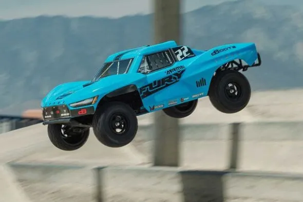 FURY MEGA 550 2WD - RTR SHORT COURSE 1:10 - BLU