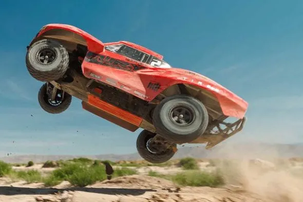 FURY MEGA 550 2WD - RTR SHORT COURSE 1:10 - RED