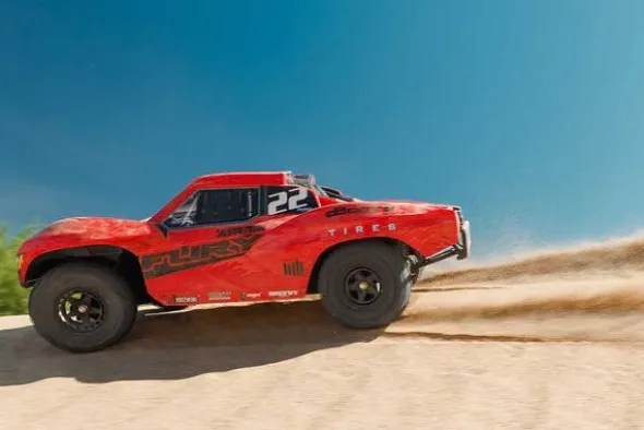 FURY MEGA 550 2WD - RTR SHORT COURSE 1:10 - RED