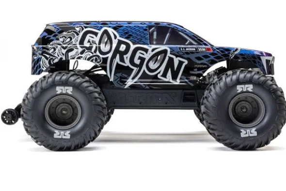 GORGON BRUSHLESS 223S 2WD - MONSTER TRUCK 1:10 - BLU/NERO