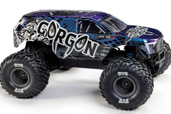 GORGON BRUSHLESS 223S 2WD - MONSTER TRUCK 1:10 - BLU/NERO