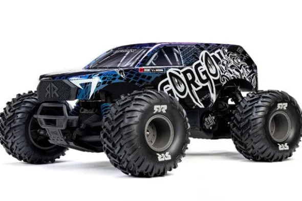 GORGON BRUSHLESS 223S 2WD - MONSTER TRUCK 1:10 - BLU/NERO