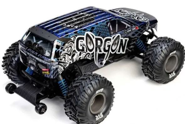GORGON BRUSHLESS 223S 2WD - MONSTER TRUCK 1:10 - BLU/NERO