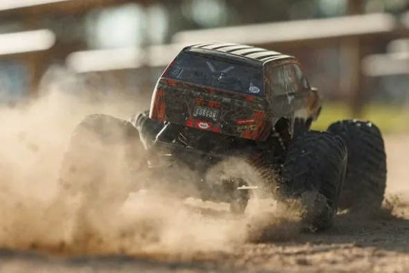 GORGON BRUSHLESS 223S 2WD - MONSTER TRUCK 1:10 - ROSSO/NERO